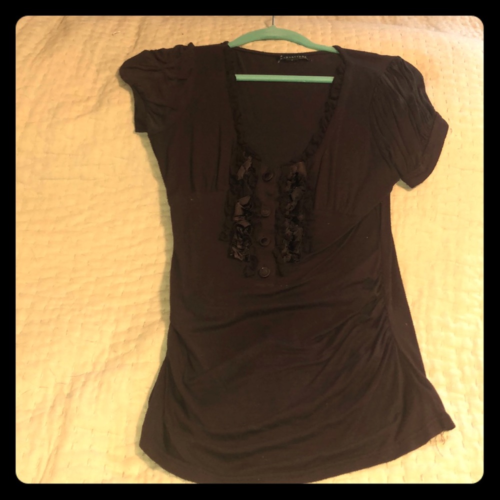 Brown shirt